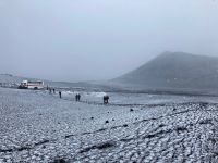 2. Reisetag – Ätna-Wanderung im Schneegestöber