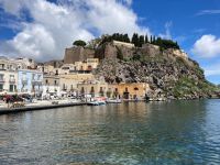 3. Reisetag – Ankunft in Lipari – Blick zur Festung