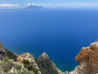 5. Reisetag – Wanderung auf Panarea – Blick zur Insel Salina