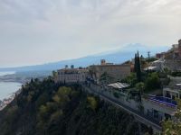 7. Reisetag – Aufenthalt in Taormina – Aussicht vom Piazza IX Aprile