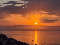 Sonnenaufgang in Sizilien