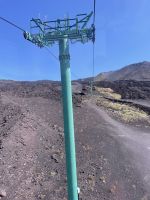 Ätna - Auffahrt mit der Seilbahn