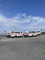 Ätna - Weiterfahrt mit Geländewagen