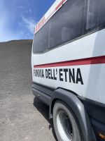 Ätna - Weiterfahrt mit Geländewagen