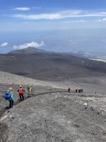 Ätna - Abstieg durchs Aschefeld