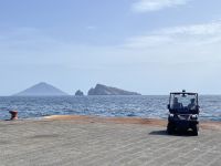 Ankunft in Panarea - Carabinieri