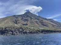 Bootstour um die Insel Stromboli