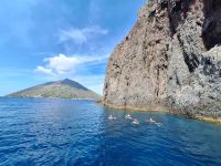 Badestopp am Strombolicchio