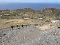 Vulcano - Abstieg übers Aschefeld