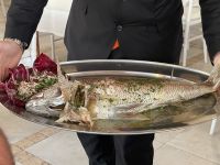 Abendessen im Hotel Tritone