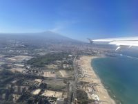 Blick auf Catania und den Ätna