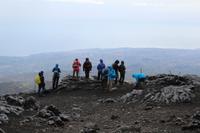 Ätna-Abstieg - Erste Ausblicke