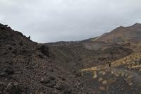 Ätna-Abstieg - Ein Blick zurück