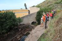 Beginn der Wanderung auf Lipari - Alte Therme