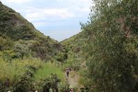 Wanderung auf Lipari - Abstieg zum Strand