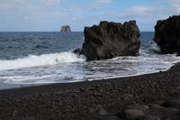 Blick von unserem Hotel Villagio Stromboli