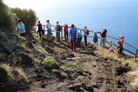 Panorama-Wanderung auf Stromboli - Warten auf den nächsten Ausbruch