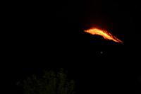 Eindrücke von Stromboli-Ausbrüchen bei Nacht