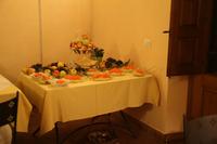 Abschiedabendessen auf einem Bauerngut