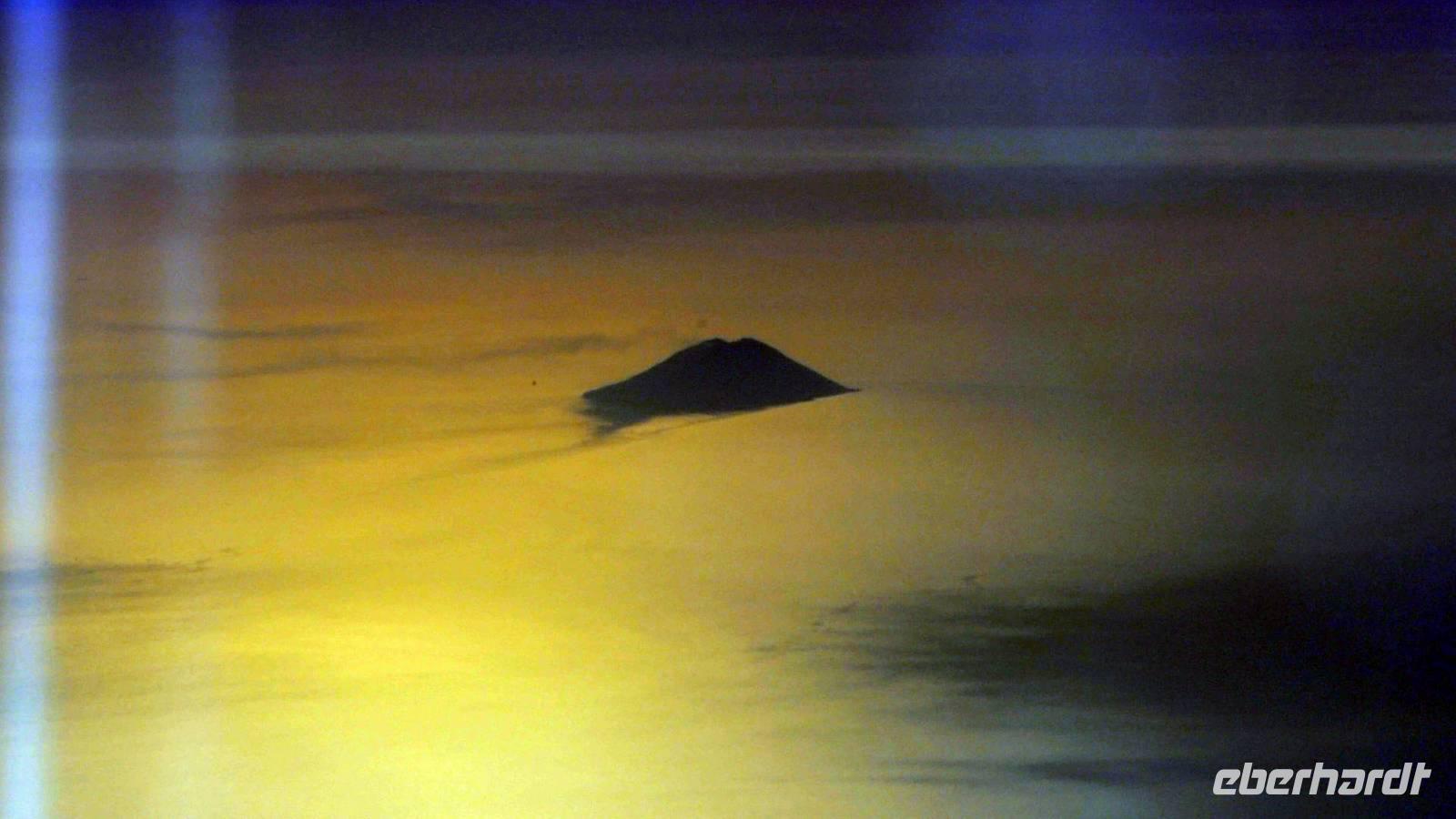 Unser Hauptziel kommt in Sicht - der Stromboli