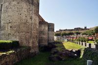 Castello Ursino - die Lava von 1669 konnte die Stadt, nicht aber das Castell zerstören