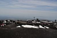 Bergstation am Ätna - Weiterfahrt nur noch mit Allradbussen