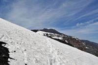 Schneefeld am Ätna