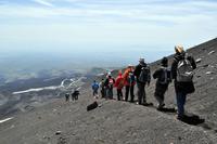 Einstieg zur Ascheabfahrt 