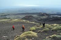 Abstieg vom Ätna - Silvestri Krater