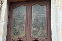 Holzportal  - Chiesa San Bartolomeo - Burgberg Lipari Stadt