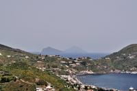 Wanderung auf Lipari - Nlick nach Panarea und Stromboli