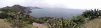 Panorama - Lipari - Quattrocchi Point - Im Hintegrund Vulcano mit dem Gran Cratere
