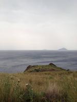 Panorama Lipari (von links Alicudi und Filicudi)