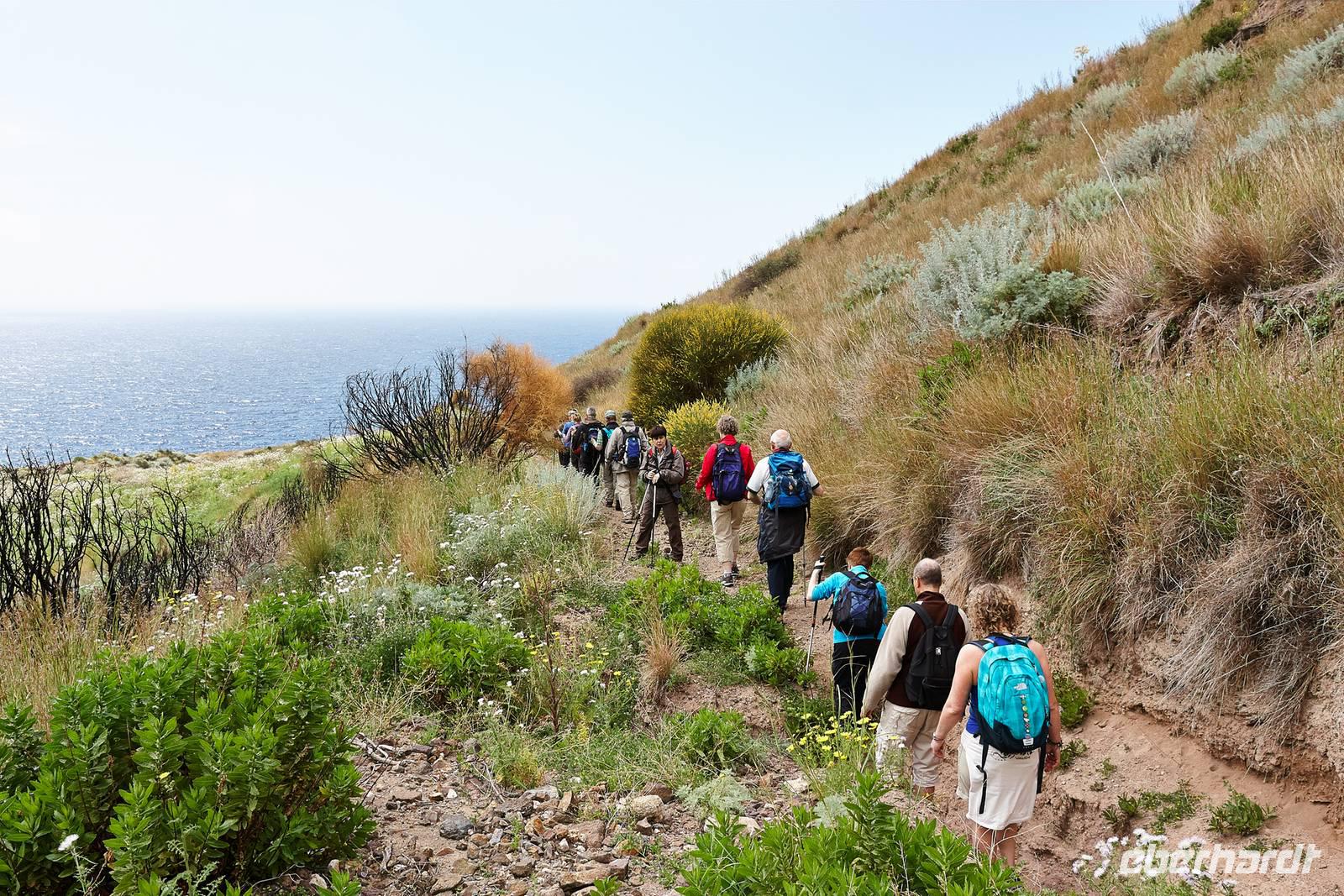 Wanderung auf Lipari