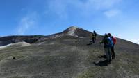 am Gipfel Bocca Nuovo, Ätna