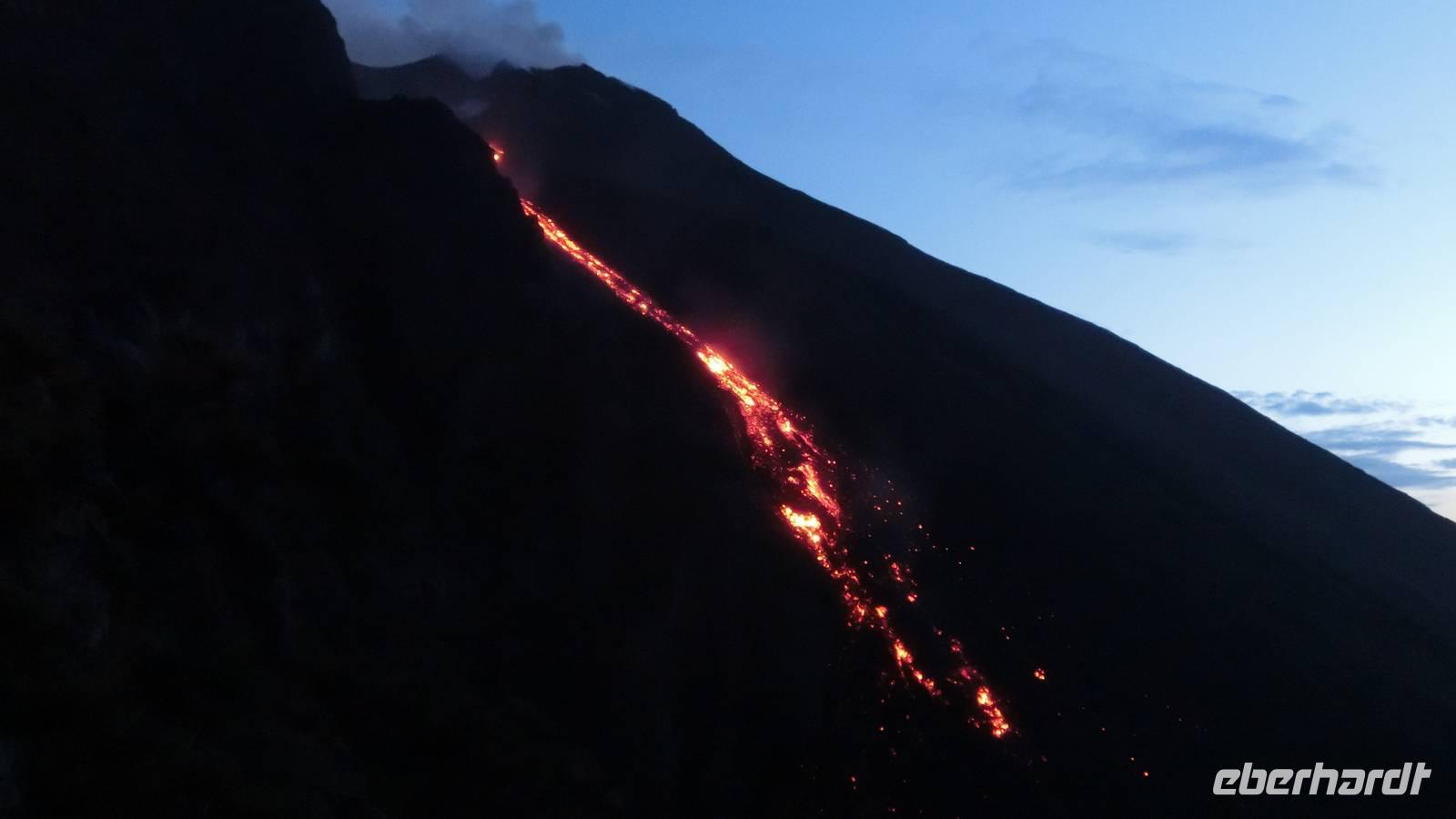 Lava am Stromboli