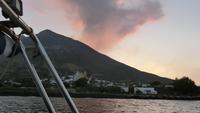 Bootsfahrt auf Stromboli