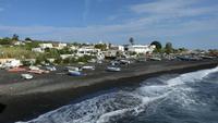 Strand mit Fischerbooten, Stromboli