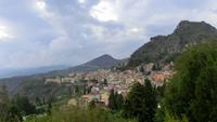 Blick auf Taormina