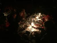 Abendessen im alten Observatorium