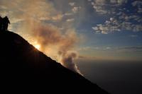 Aufstieg zum Gipfel des Stromboli