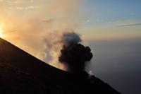 Aufstieg zum Gipfel des Stromboli