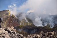 Blick in den Krater des Ätna