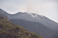 Blick von der Aussichtsterrasse zum Stromboli