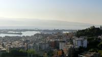 Blick zur Straße von Messina
