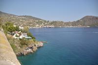 Das türkisblaue Meer vor Lipari
