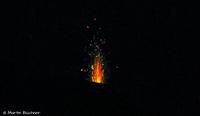 Eruption des Stromboli - Sciara del Fuoco - Feuerrutsche 