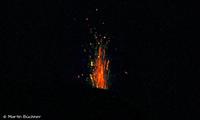 Eruption des Stromboli - Sciara del Fuoco - Feuerrutsche 