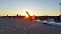 Sonnenaufgang in Berlin