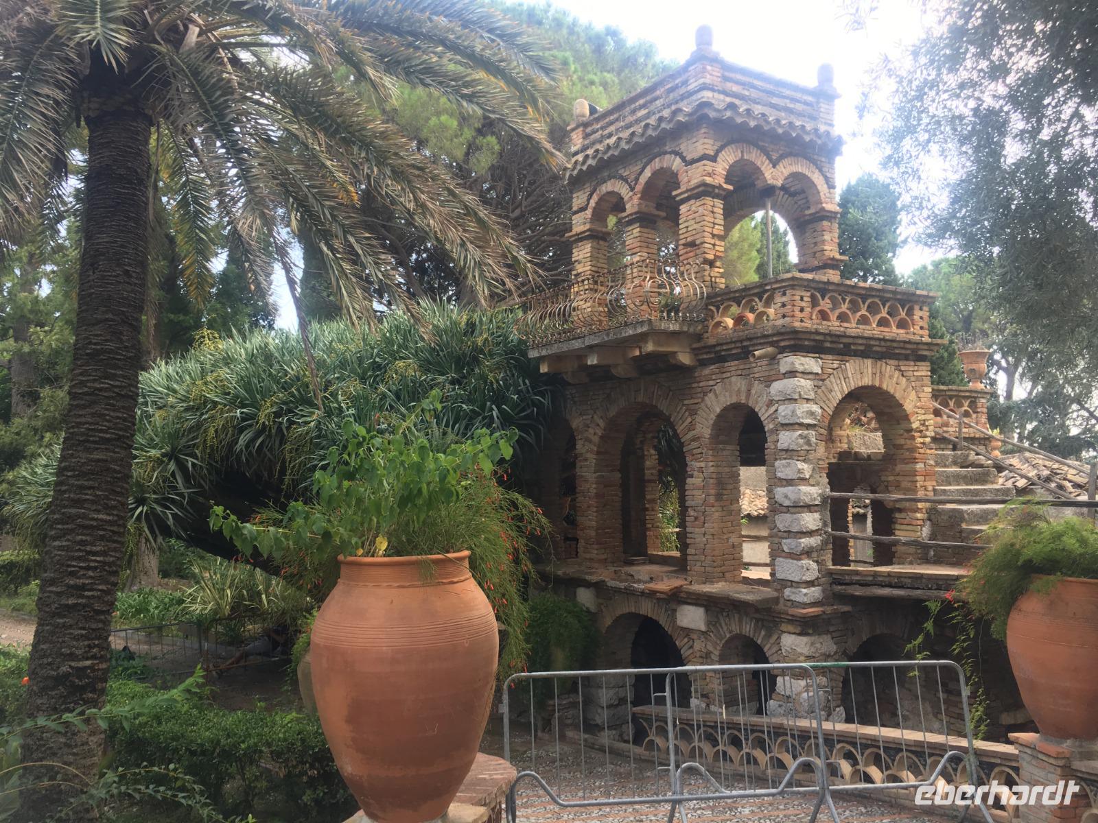 Stadtpark in Taormina